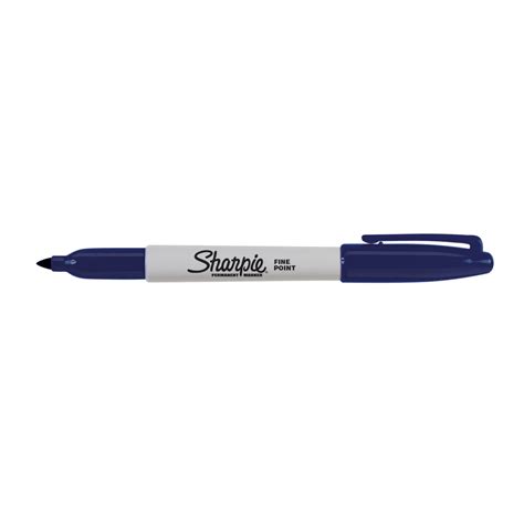 navy blue sharpie permanent marker.